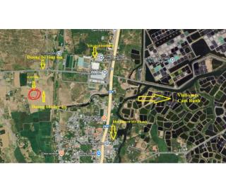 4270m2 đất lúa mặt tiền đường bê tông 4m ở Cam Thịnh Đông, Cam Ranh (phường Nam Cam Ranh)