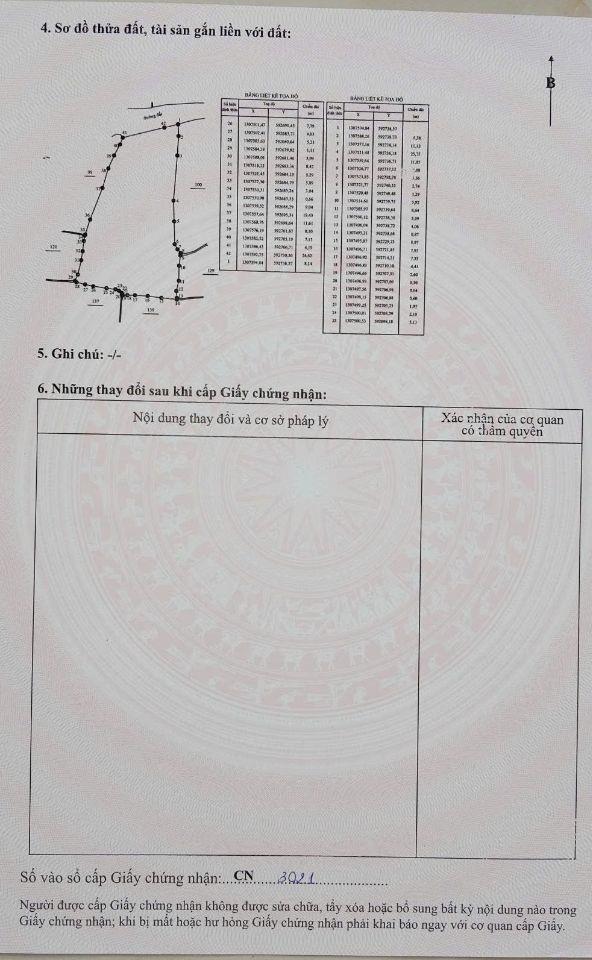 4270m2 đất lúa mặt tiền đường bê tông 4m ở Cam Thịnh Đông, Cam Ranh (phường Nam Cam Ranh)