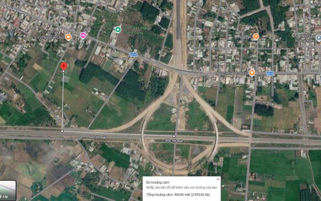 445m2 đất lúa QH thổ tại Vĩnh Thanh, Nhơn Trạch, Đồng Nai