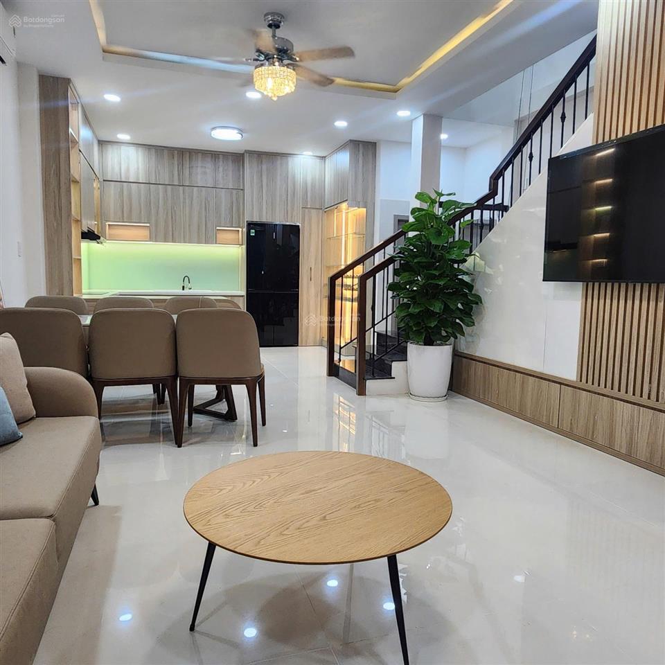 Chi 5ty95 hem xe hoi 45/le cơ an lạc, siêu phâm ngang 5.5x13m nhà mới đẹp đủ nội thất cao cấp
