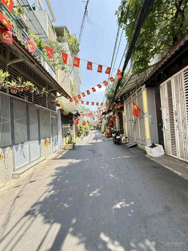 Q6ngang đẹp 4.5x15m4tang5pn đường thông 8m ngay bà hom an dương vương chi 8ty xíu