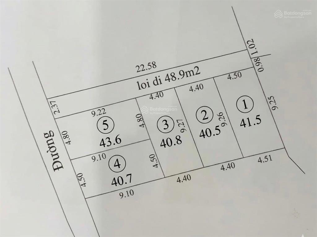 Bán đất tại xã lạc đạo, 1,28 tỷ, 40m2, giá siêu hời