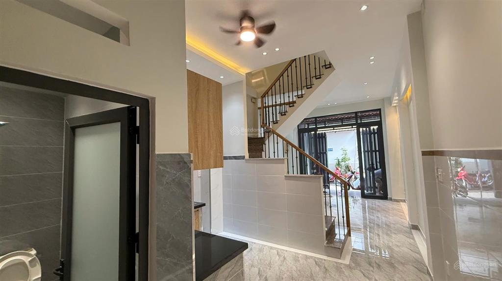 Giảm 100 triệu nhà riêng lê văn thọ gò vấp 1 trệt 2 lầu ô tô tận cửa