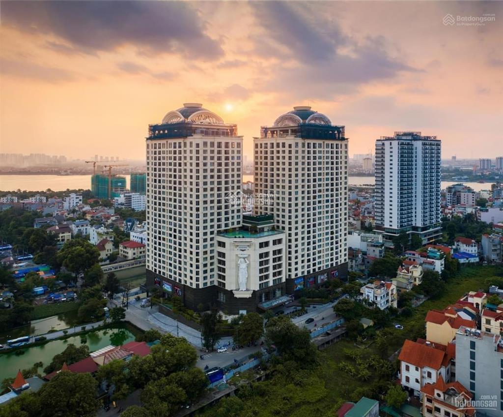 Bán căn cc d'le roi soleil 88m 2pn2wc, full nội thất, tầng cao view trực diện hồ tây. sổ đỏ. 17 tỷ