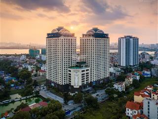 Bán căn cc d'le roi soleil 88m 2pn2wc, full nội thất, tầng cao view trực diện hồ tây. sổ đỏ. 17tỷ