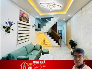 Nhà mới đẹp khu vip lê văn sỹ, nguyễn trọng tuyển  (3.2mx9.5m)x 3 tầng btct  tặng full nội thất