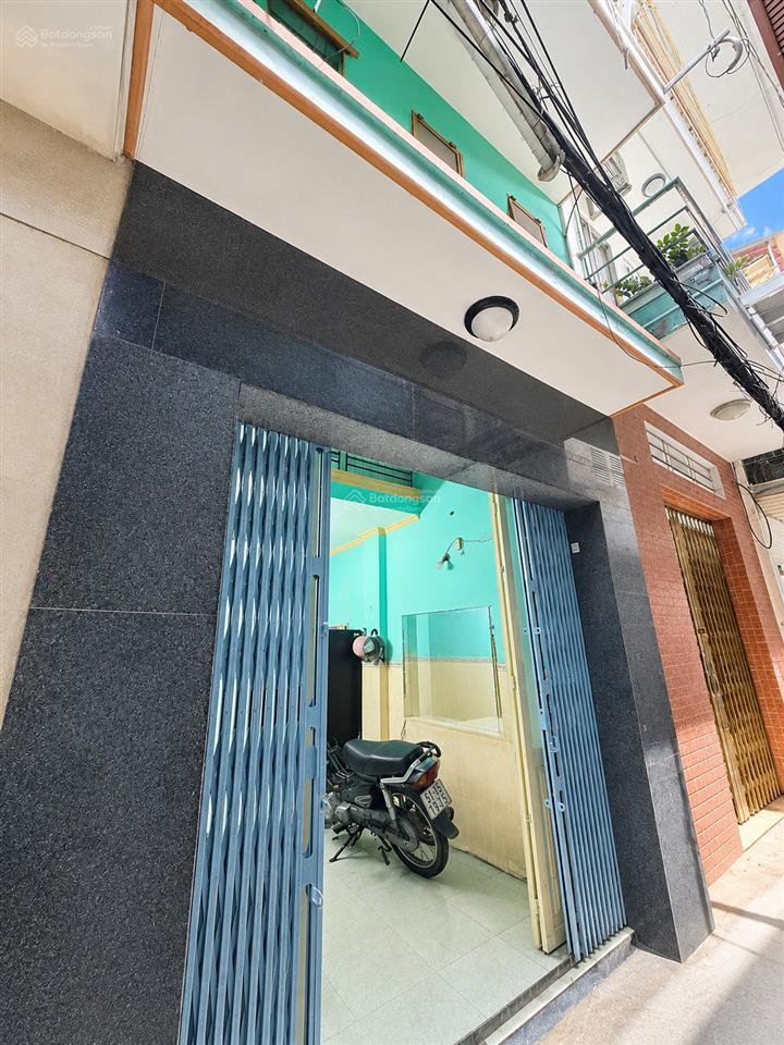 Nhà 4 tầng, 22m2 (3mx8m), sau căn mặt tiền khu chấn hưng, nghĩa hòa, giáp cx bắc hải q.10  sổ a4