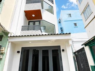Hẻm xe hơi 4 tầng khu vip cư xá đô thành q. 3  nhà mới ở ngay 30m ra mặt tiền  6,5 tỷ