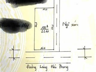 Chính chủ bán lô góc mặt đường sông he