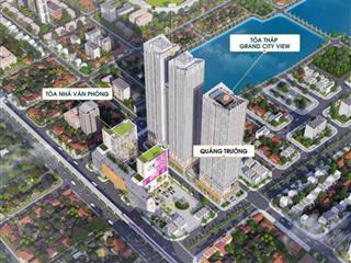 Diện tích 70m², 2 phòng ngủ, 2 vệ sinh tầng 35, ban công view hồ văn quán và thành phố