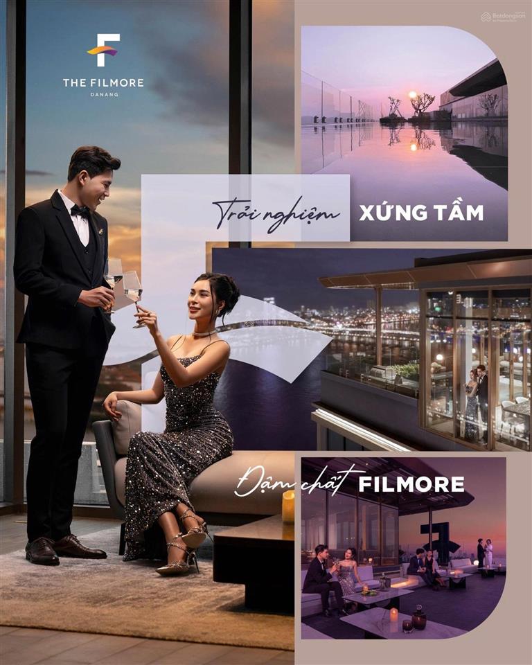 Riêng penthouse the filmore đà nẵng  tầm nhìn kép sông biển  dấu ấn tinh hoa
