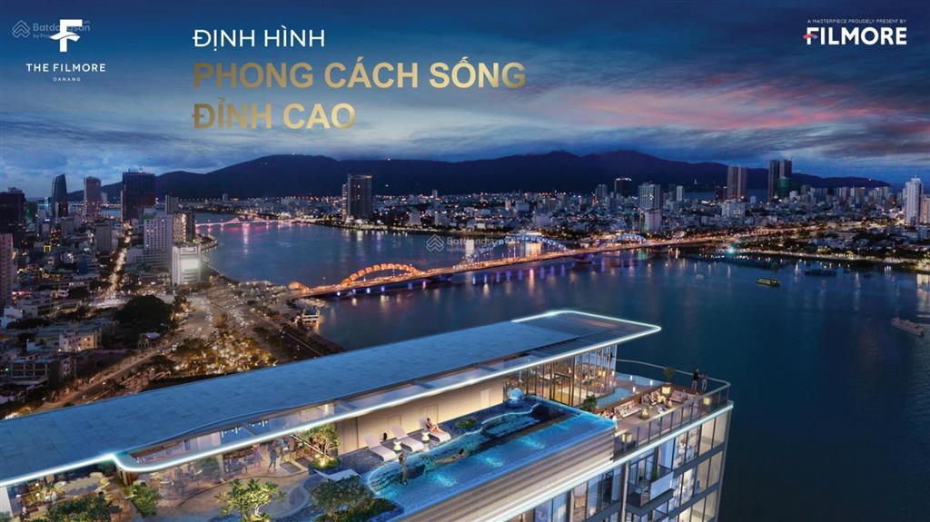Riêng penthouse the filmore đà nẵng  tầm nhìn kép sông biển  dấu ấn tinh hoa