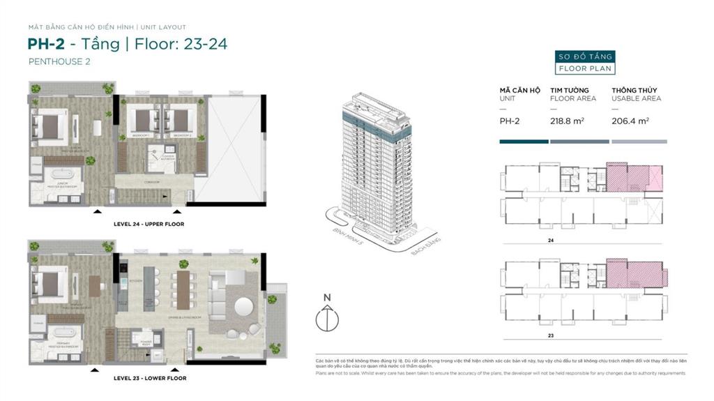 Riêng penthouse the filmore đà nẵng  tầm nhìn kép sông biển  dấu ấn tinh hoa