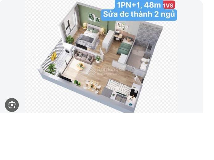 Cho thuê căn hộ 1pn+, tòa g3 imperia sola park, phường tây mỗ, quận nam từ liêm, 8,5 triệu, 48m2