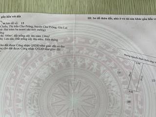 Bán đất tại thị trấn chư prông, chư prông, gia lai, giá cực chất 1,35 tỷ, 236m2