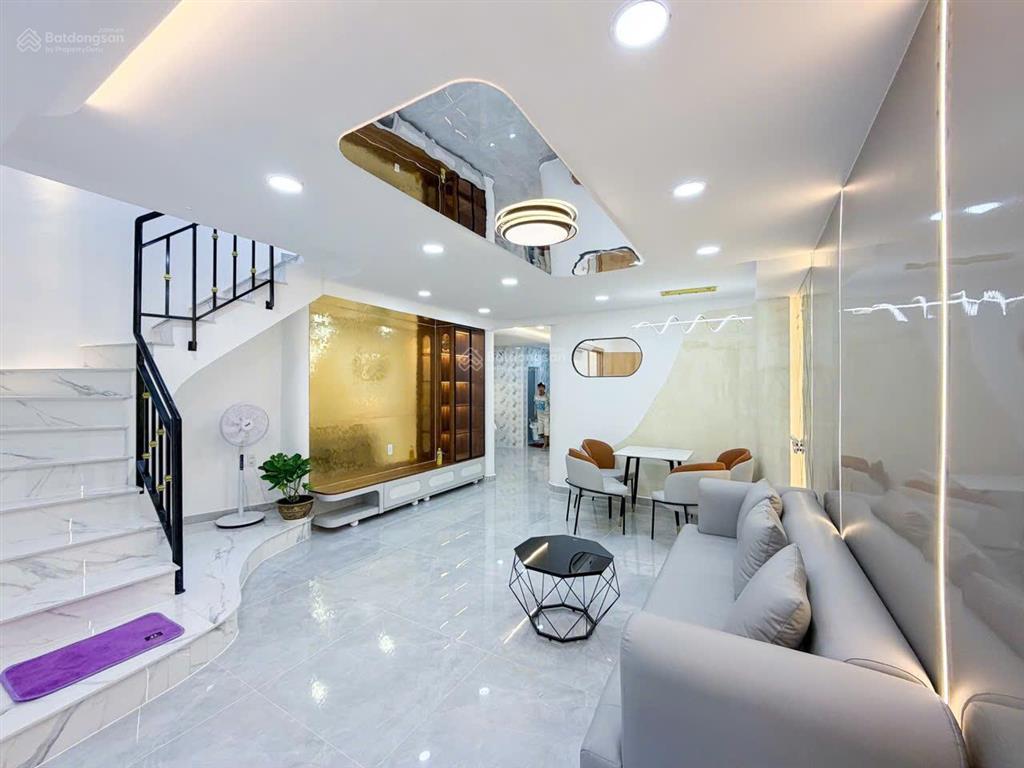 Nhà đẹp 3 tầng kiểu nhật  nơ trang long, bình thạnh  64m2 (5.3x13)  1 căn ra ô tô  7.45 tỷ