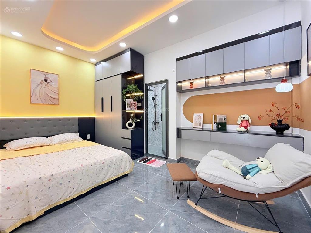 Nhà mới đẹp bình thạnh  sát mt phan văn trị  hẻm trước nhà 6m  3pn 2wc  chỉ 6.39 tỷ