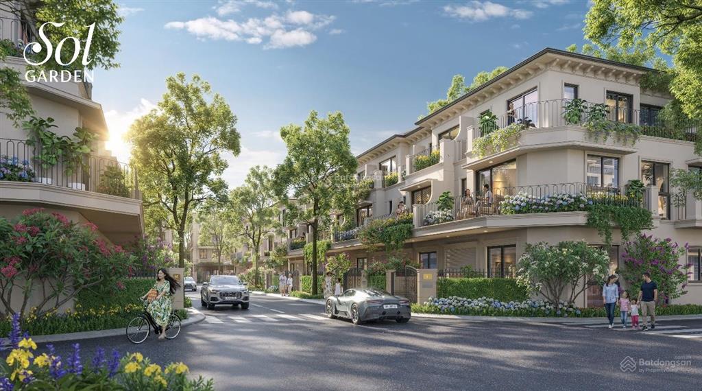 Sol garden liền kề chỉ từ 6.3 tỷ. ngay chân cầu nguyễn trãi, quỹ căn cực hiếm