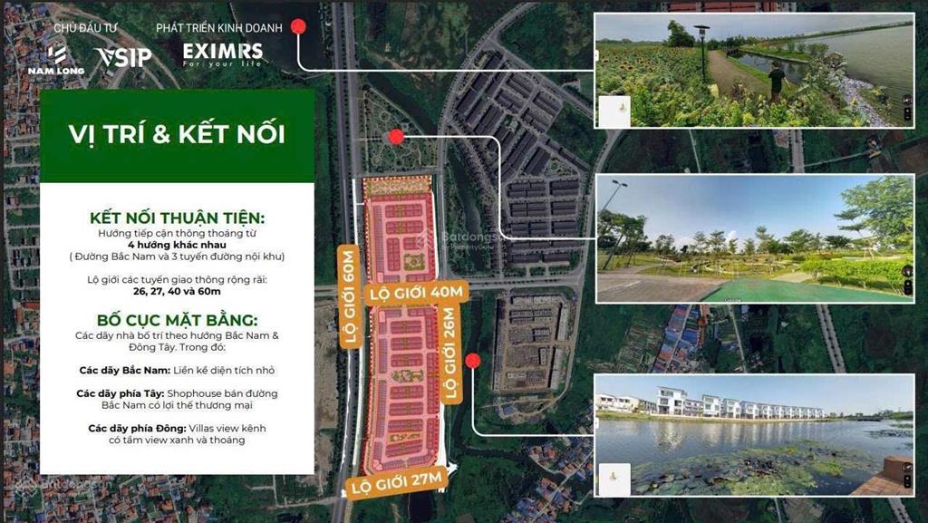 Sol garden liền kề chỉ từ 6.3 tỷ. ngay chân cầu nguyễn trãi, quỹ căn cực hiếm