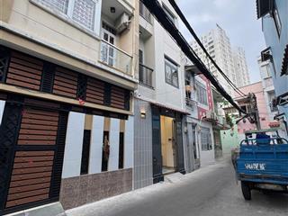 [5,5 tỷ] nhà đẹp 4 tầng cư xá lữ gia (4x7)m | hẻm thông 4m  vào ở liền