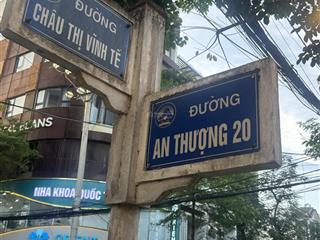 Lô đất mặt tiền phố tây an thượng 105m2 ngang 5  xây dựng 7tầng chỉ 15tỷ950