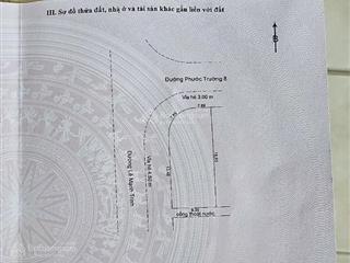 Góc 2mt lê mạnh trinh 7.5m & phước trường 8 5.5m 143m2 ngang 8m 32 tỷ