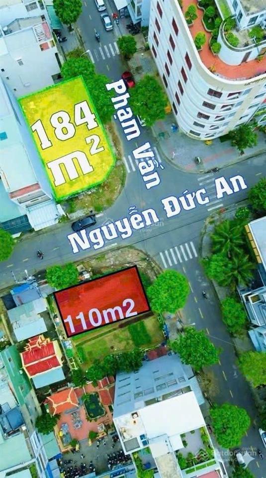 Góc 2 mặt tiền đường 7.5m nguyễn đức an & phạm vấn 110m2 ngang 6.8m 21.6tỷ