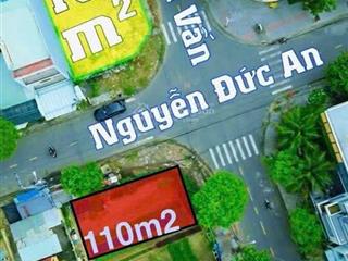 Góc 2 mặt tiền đường 7.5m nguyễn đức an & phạm vấn 110m2 ngang 6.8m 21.6tỷ
