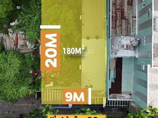 Bán đất dương tự minh 180m2, 9*20m đường 10.5m vỉa hè 7.5m gần ngay hồ nghinh, 45 tỷ