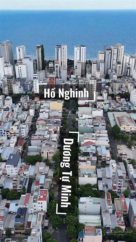 Bán đất dương tự minh 180m2, 9*20m đường 10.5m vỉa hè 7.5m gần ngay hồ nghinh, 45 tỷ