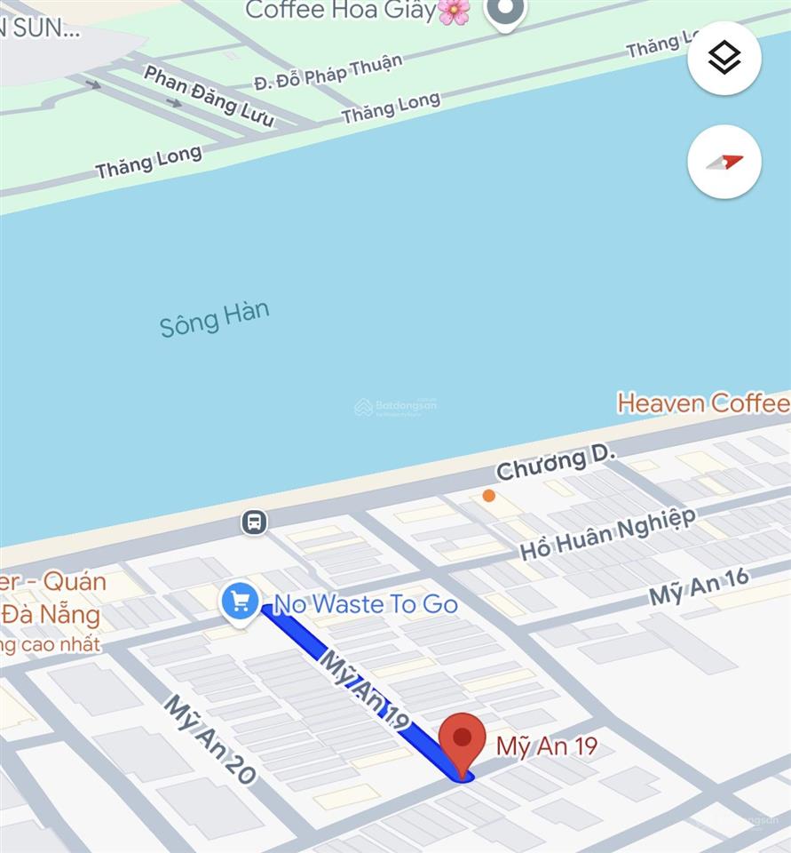 Chỉ 9.6 tỷ cho mặt tiền mỹ an 19 96m2 ngay bờ khán đài view pháo hoa và tháp 69 tầng