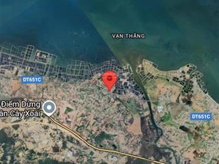 Dt lớn chính chủ 3tr5/m2 mặt tiền nguyễn huệ cạnh biển, vạn thắng  bắc khánh hòa. khu kt vân phong