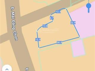 Siêu rẻ bán nhanh lô đất 2 mặt tiền đường mai đăng chơn, diện tích khủng 504,2m2