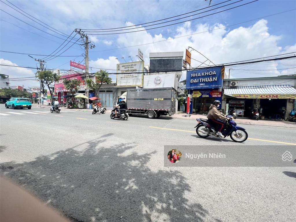 Mặt tiền sầm uất ngay ga metro bình thái, đường 20m. nhà 3 tầng 5.2x25m, hđt 30 triệu