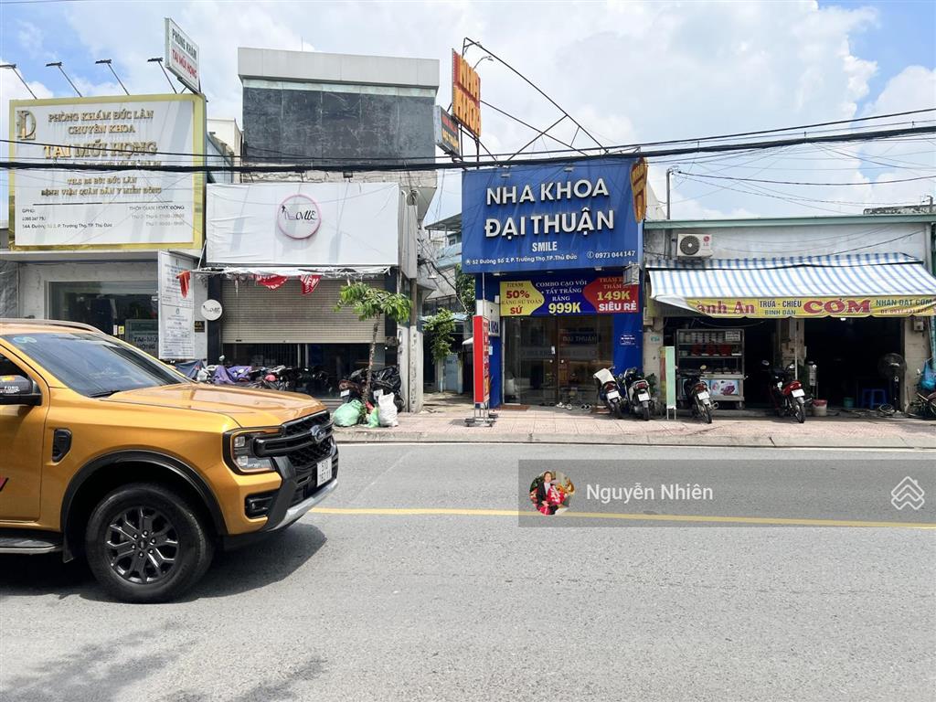 Mặt tiền sầm uất ngay ga metro bình thái, đường 20m. nhà 3 tầng 5.2x25m, hđt 30 triệu