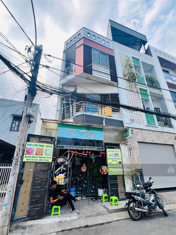 7 tỷ nhỉnh  bán nhà góc 2 mt  thông xe hơi  p.linh chiểu  54.3m2  thu nhập 15 tr/th