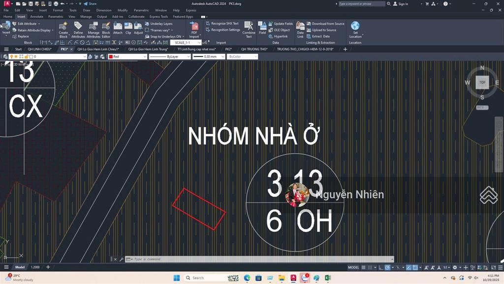 Dãy trọ  hxh thông  kế khu himlam  200m2 ngang 9.2m  xd tự do  phân lô tốt