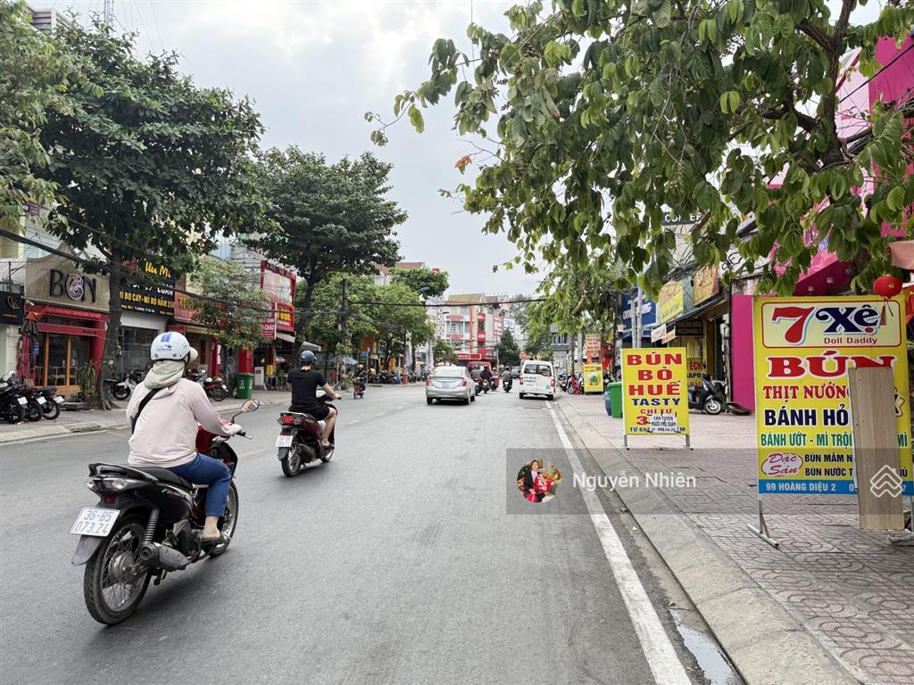 Hoàng diệu 2  209m2  hẻm thông  xây dựng hầm + trệt lửng 4 lầu  xây biệt thự, tách 2 lô, chdv