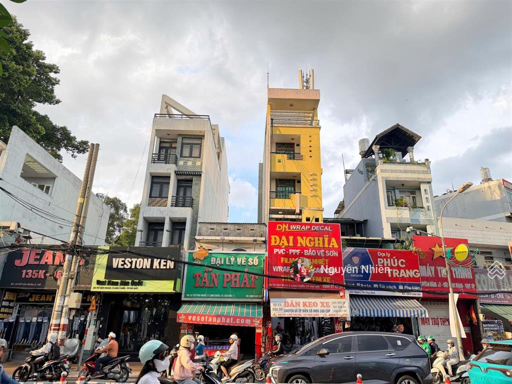 Nhà mặt tiền võ văn ngân, p. linh chiểu  đoạn sầm uất nhất trục  86.3m²