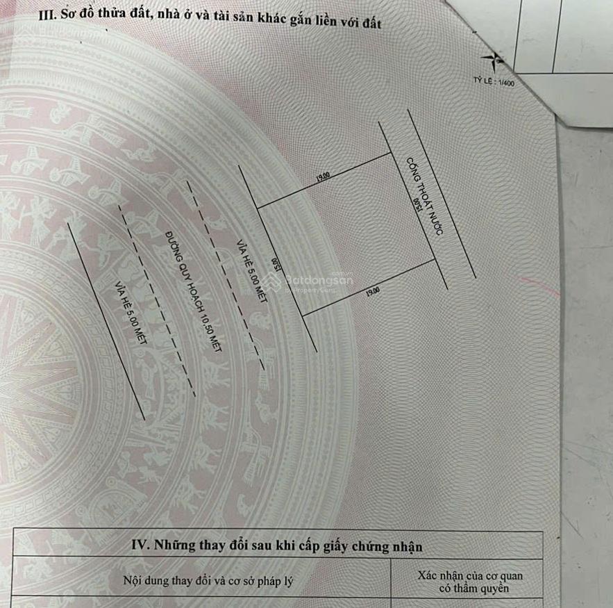 Bán lô đường nghiêm xuân yêm  285m2, cách sông 50m, nam việt á