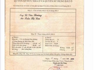 Mặt tiền huỳnh thúc kháng giá không còn mặt phố