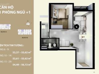 Căn hộ 1pn giá all in 48,5 tr/m2, một chuẩn sống mới tại phú hữu