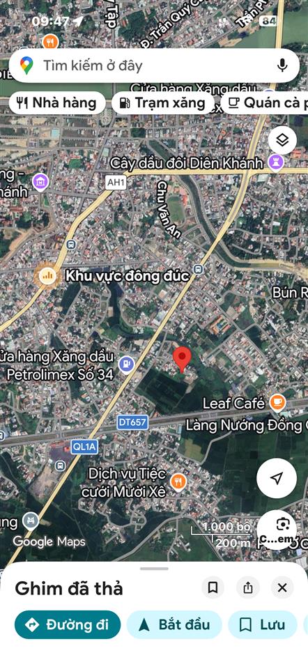 Bán lô đất xã diên khánh (diên toàn cũ) có 150m2 giá 2ty4