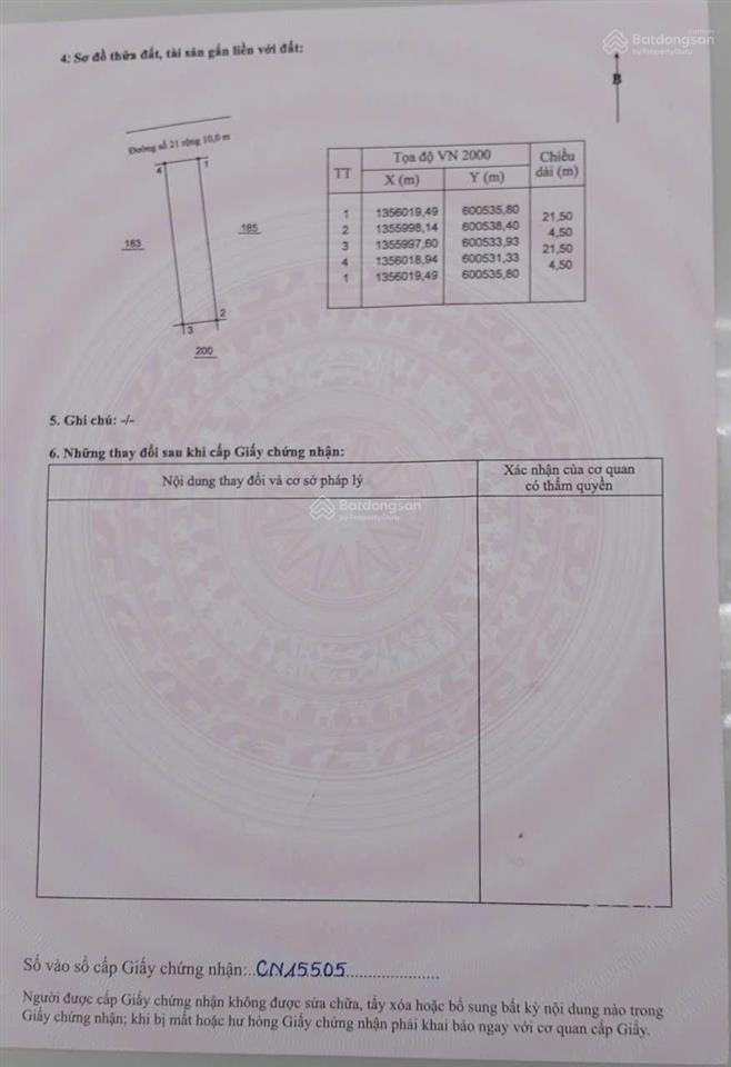 Bán đất tdc ngọc hiệp, tp nha trang