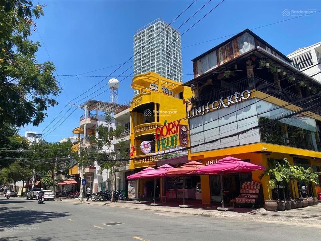 Bán lô đất đẹp, hiếm góc 2 mặt tiền đường pasteur tp nha trang thích hợp xây khách sạn căn hộ