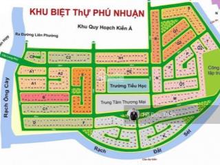 287m2 đất nền dự án phú nhuận, phước long b, quận 9 cần bán nhanh giá chỉ 85tr/m2