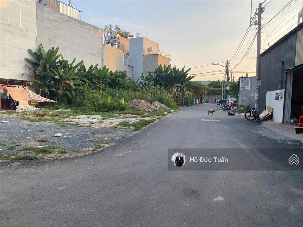 Bán đất tại hẻm 95 bưng ông thoàn, long trường, tp.hcm 6,6 tỷ, 85m2 lô góc 2 mặt tiền chính chủ