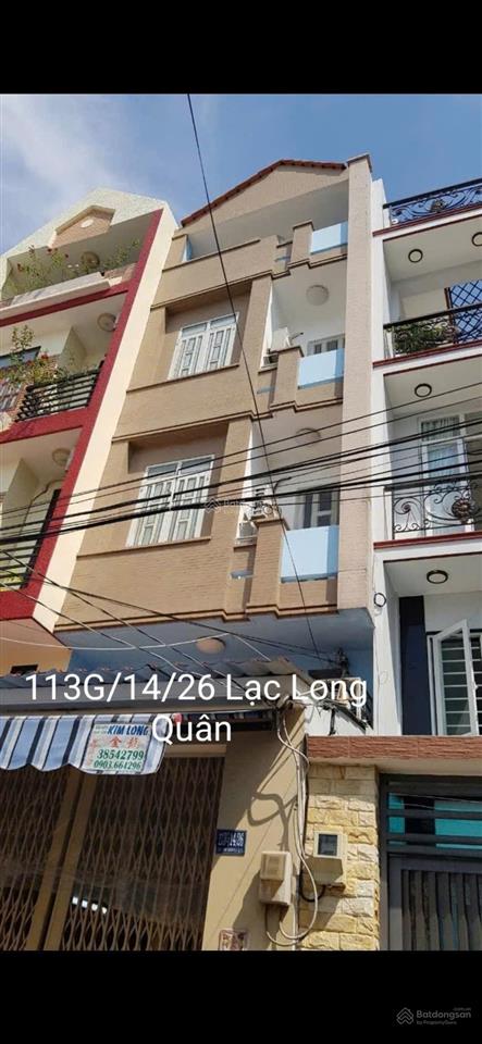 Nhà lạc long quân, q11 7pn, trệt lửng 2 lầu sân thượng gần ubnd 9,5 tỷ tl