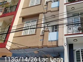 Bán nhà hẻm 7m đường lạc long quân p3 q11 có 7 phòng