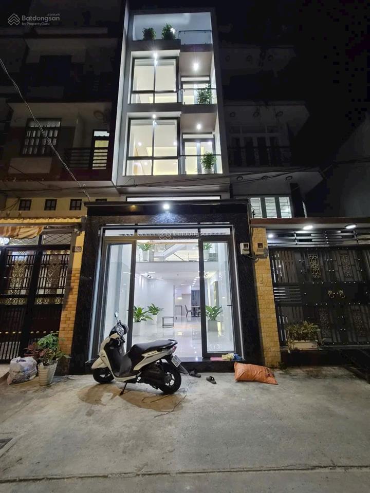 Bán nhà hẻm 6m, mới đẹp 4x14 đúc 5 tầng quận 11